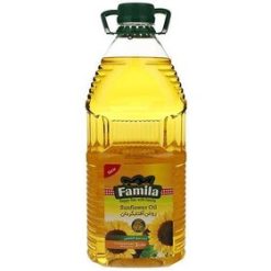 روغن مایع آفتابگردان فامیلا مخصوص پخت و پز و سالاد 3 لیتری