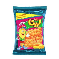 اسنک توپی لینا با طعم پنیری وزن 85 گرمی